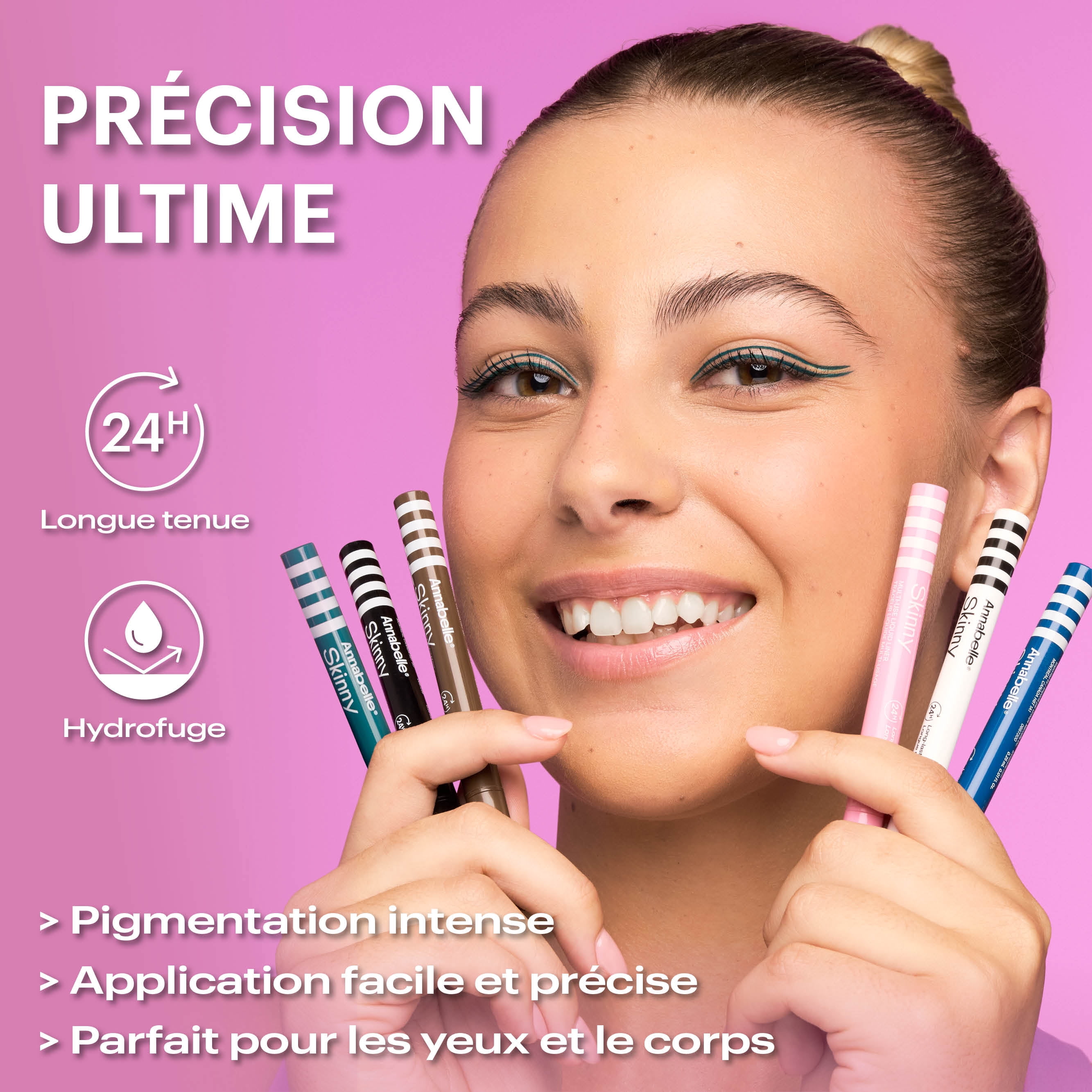 Annabelle Skinny Multi-Use Liquid Liner, Blanc