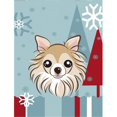 thumbnail image 1 of Drapeau de Jardin Chihuahua Vacances d'Hiver, 1 of 1