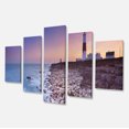 thumbnail image 2 of Portland Bill Lighthouse in Dorset - Modern Seashore Canvas Wall Art, 2 of 3