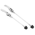 thumbnail image 2 of Bicycle Hub Quick Release Lever, 145mm 185mm 2Pcs Various Colors Easy To Install Quick Release Skewer  For Road Bikes For Mountain Bikes Silver, 2 of 8