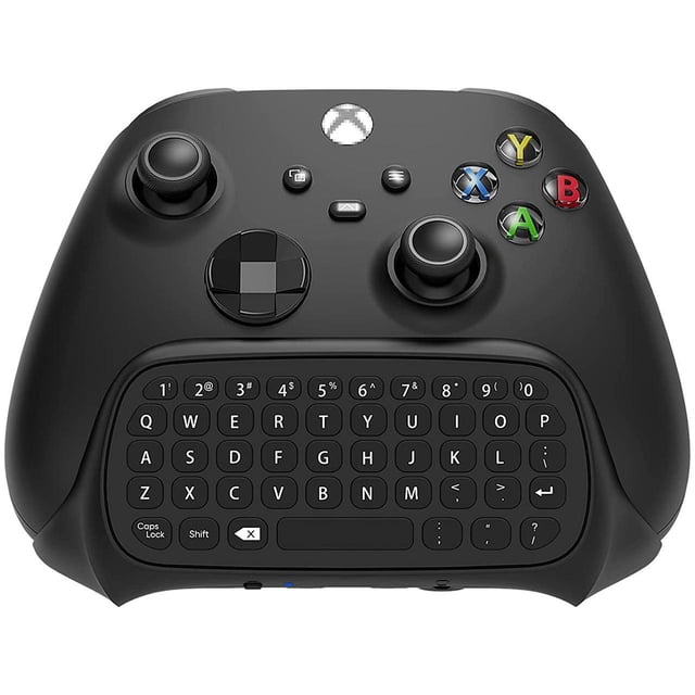 Controller Keyboard for Xbox Series X/Series S/One/S/ Controller,Mini Game Chatpad Keypad with Audio/3.5mm Headset Jack & 2.4Ghz Receiver Accessories for Xbox Series X/S Game Controller