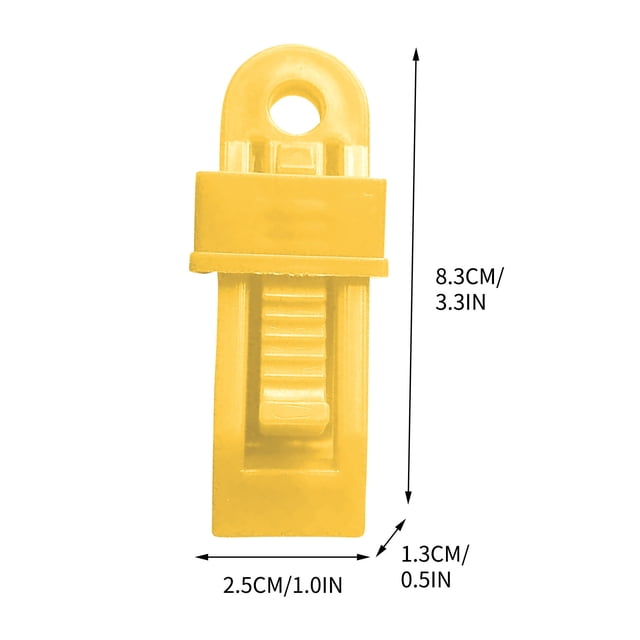 Rbaofujie Plastic Tent Clip Canopy Windproof Rope Fixing Clip Sunshade Clip Tarpaulin Rainproof Cloth Fixing Clip