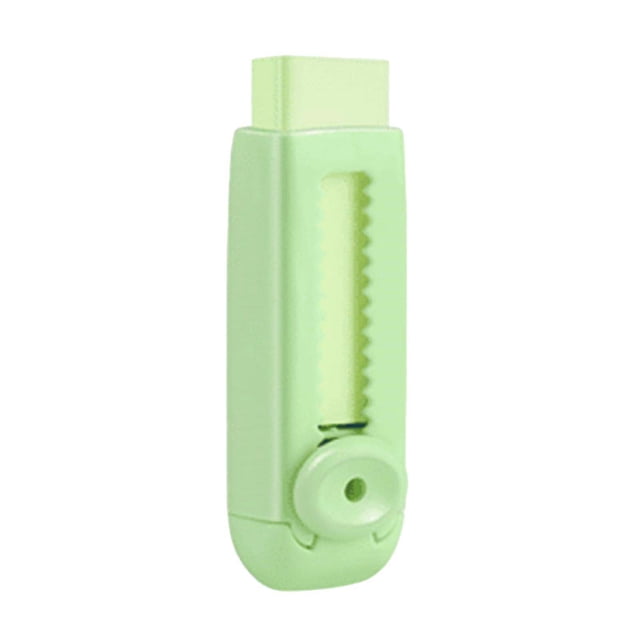 Gommes pour l'École Gomme à Pousser avec Mécanisme à Roue Roulante pour Élèves du Primaire Longueur 10 cm Conception Qui Ne Tache Pas les Résidus Faible