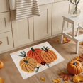 thumbnail image 4 of Jubipavy Halloween Pumpkin Rug Halloween Pumpkin Rugs Pumpkin Shaped Floor Mat Thanksgiving Day Mat Halloween Decorative For Living Bedroom Kitchen Decoration Bath, 4 of 6
