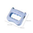 thumbnail image 3 of High-Frequency Percussion Fascia Massage Ring Handheld Belt Muscle Relaxation Tool Portable Massager Rechargeable Deep Tissue Vibration Body Massager in White Blue Pink, 3 of 7