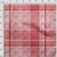 thumbnail image 4 of oneOone Rayon Red Fabric Check & Craft Projects Decor Fabric Printed By The Yard 56 Inch Wide, 4 of 4