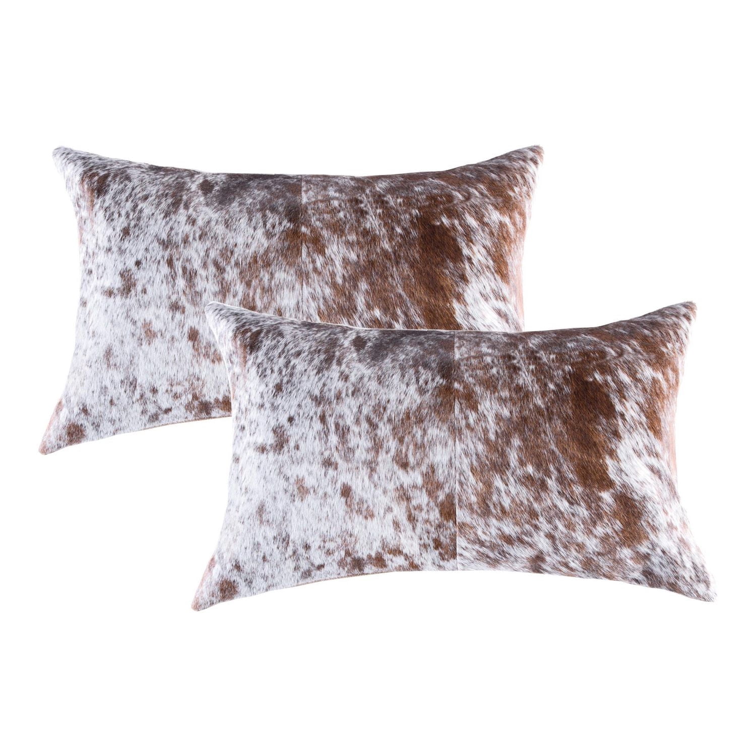 COUSSINS TORINO KOBE EN PEAU DE VACHE 12"X20" 2 PQT