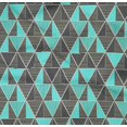thumbnail image 5 of oneOone Organic Cotton Poplin Twill Fabric Triangle Geometric Print Fabric By The Yard 42 Inch Wide, 5 of 5