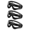 thumbnail image 2 of Riforla Verres de Ski à Lentille Transparente Lunettes Anti-Impact pour Cyclisme Randonnée et Utilisation Coupe-Vent Noir, 2 of 9