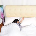 thumbnail image 4 of PiccoCasa Soft 1800 Microfiber Oxford Pillowcases 2Pcs, Queen Snow White, 4 of 7