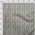 thumbnail image 2 of oneOone Polyester Lycra Fabric Leaves & Floral Block Print Fabric By Yard 56 Inch Wide, 2 of 4
