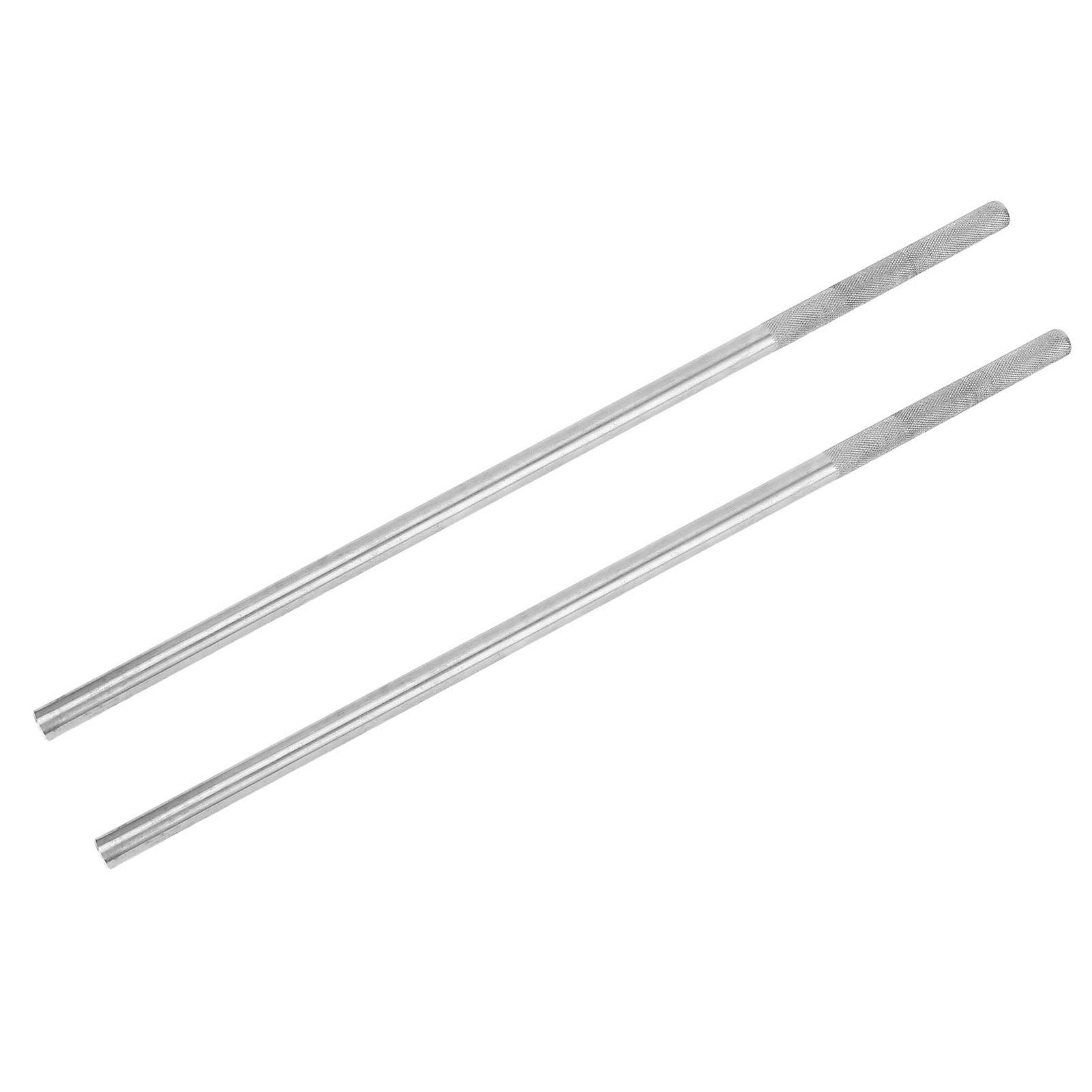 Winding Rod, Steel Winding Bar Better Control 2Pcs 1/2 in Diameter X 17.5 in Length  for Garage Door Torsion Spring