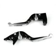 thumbnail image 1 of Adjustable Folding Extendable Brake Clutch Levers For Yamaha YZF R1 09-14 Silver, 1 of 1