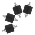 thumbnail image 1 of HAMPPLIES 4Pcs Air Compressor Anti Vibration Mounts Absorber Pads with Nuts for Installation, 1 of 8