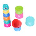 thumbnail image 4 of Ecomeon 11pcs Stacking Cups Toy Set Bright Color Nesting Cup Toy Child Educational Toy For Bath,Stacking Cups Toy Set,Toddler Stacking Cups Toy, 4 of 8