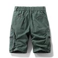 thumbnail image 4 of Styesk Shorts Homme Shorts Cargo Extensibles Décontractés à Cordon Classique Été avec Multi-Poches, 4 of 4