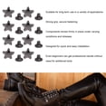thumbnail image 4 of Leather Rivets Screws Set Zinc Alloy Star Rivets and PH Screws for Leathercraft Projects Belts Handbags Shoes Clothing 50 Sets, 4 of 7