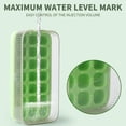 thumbnail image 4 of EGNMCR Ice Cube Tray, Ice Lattice Ice Tray Summer Household Ice Box Ice Maker Ice Cubes Molds Self Made Ice Cubes Press Type Household Water Filled Ice Storage Ice Making Box Ice grid, 4 of 9