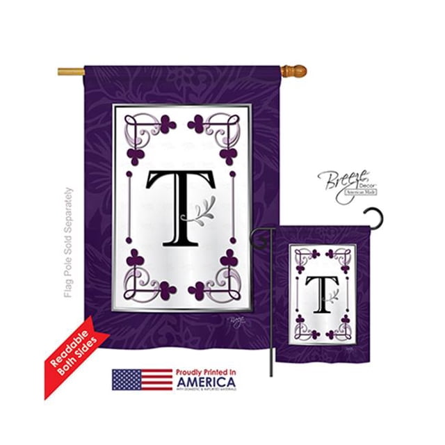 Breeze Decor 30020 Drapeau de Maison à Impression Verticale Recto-Verso Classique - 28 x 40 Po.