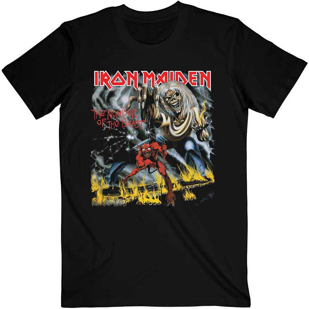 Iron Maiden Unisex T-Shirt Number Of The Beast