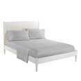 thumbnail image 2 of Topcobe Solid Color Bed Sheet Set for Adults Teens, King Size Light Gray, 2 of 6