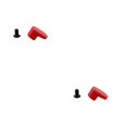 thumbnail image 4 of Maoww Mudguard Hook Wheel Clamp Replaced Part Handy Installation Colorful Fine Workmanship Upgraded Fittings Rear Hooks Red 2Set, 4 of 6