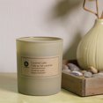 thumbnail image 3 of Hometrends 7.5oz Caramel Latte Scented Frosted Jar Candle, 3 of 5