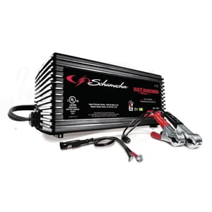 Schumacher Electric 1.5 Amplificateur 6V/12V Chargeur et mainteneur de batterie de voiture entièrement automatique, SC1355