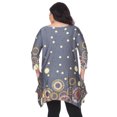 thumbnail image 4 of White Mark Tunique pour Femmes à Manches 3/4 en Jersey, 4 of 5