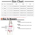 thumbnail image 3 of LSLJS Mode Bikini Sans Manches pour Femmes Ensemble Maillot de Bain Rehausseur Rembourré Maillot de Bain de Plage, Maillots de Bain Bikini pour Femmes, 3 of 6