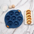 thumbnail image 2 of To encounter 31 Pieces Silicone Baking Pans Set, Nonstick Bakeware Sets, BPA Free Silicone Molds, with Metal Reinforced Frame More Strength, Navy Blue, 2 of 9