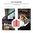 thumbnail image 3 of MasteelfCA 5 Pcs Support de Musique Support Feuille Livre Page Pince Piano Partition Feuille Pince Support de Musique Pince de Page, 3 of 7