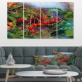 thumbnail image 1 of Summer and Cherries Watercolor - Floral Art Canvas Print, 1 of 3
