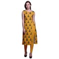thumbnail image 1 of Bimba Robe Kurti Longue Imprimée Tunique Droite Robes pour Femmes Haut Indien, 1 of 6