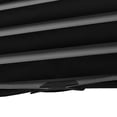 thumbnail image 3 of Mainstays Cordless Pleated Paper Shade, Black, 36" x 72", 3 of 5