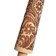 thumbnail image 3 of EGNMCR Rolling Pins for Baking Christmas Rolling Pin Engraved Carved Wood Embossed Rolling Pin Kitchen Tool Rolling Pin, 3 of 3