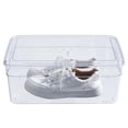 thumbnail image 1 of Boîte à chaussures en plastique Mainstays – Taille standard – Lot de 1, 1 of 7