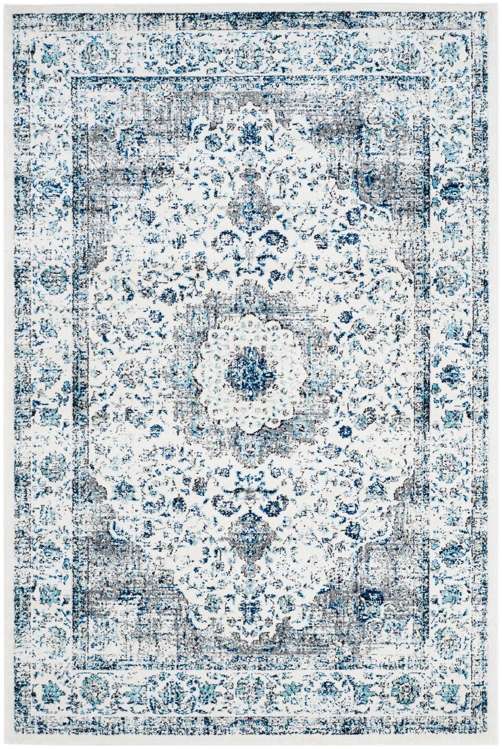 SAFAVIEH Evoke Teale Tapis Traditionnel