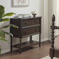 thumbnail image 2 of Madison Park Signature Beckett MDF Solid Wood Accent Chest in Morocco Brown, 2 of 11