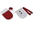 thumbnail image 2 of Newborn Baby Stretch Snowman Wrap Photo Props swaddle Infant Photography Props Knitting Sleeping Bag, 2 of 9