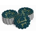 thumbnail image 2 of Inkdotpot 100 Pack Thank You Bridal Shower Favor Paper Tags Craft Real Gold Foil Hang Tags, 2 of 6