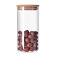 thumbnail image 2 of Glass Jars with Airtight Lids Large Durable Storage Jar for Sauces Pickled Vegetables  2, 2 of 8