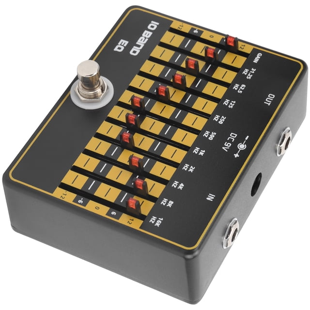 Pédale d'Effet, Design de Bypass pour Guitare Électrique