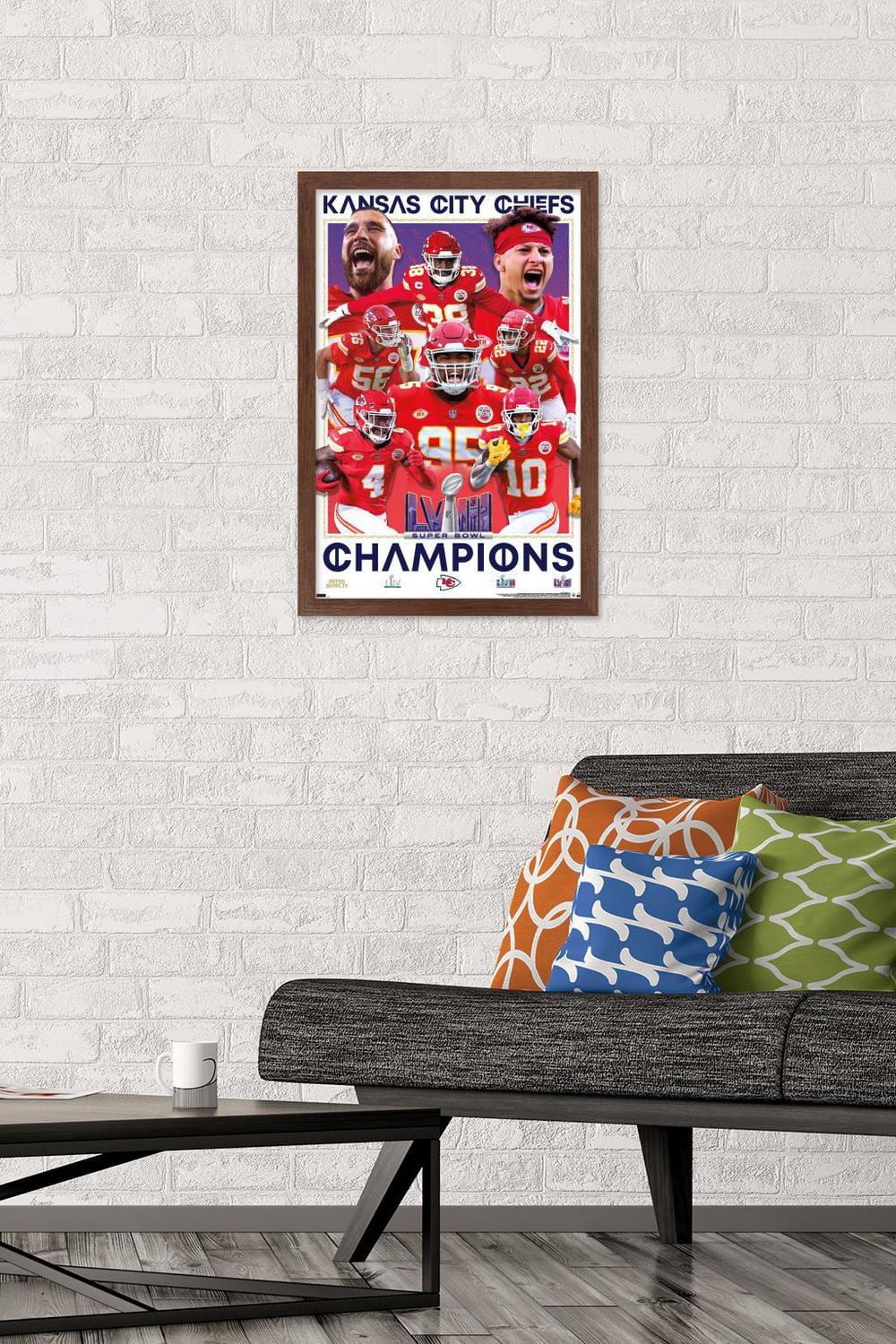 NFL Kansas City Chiefs - Super Bowl LVIII Champions Wall Poster