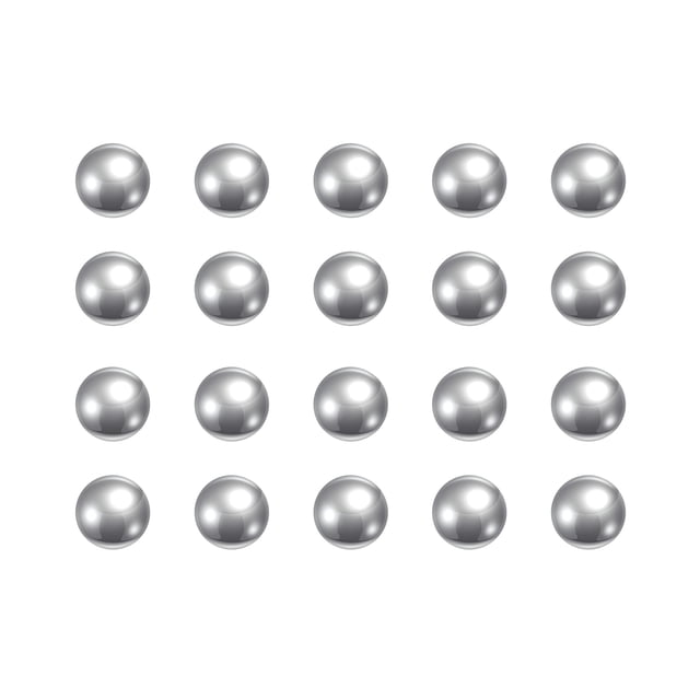 Unique Bargains Billes de Roulement en Acier Chromé 5 mm G5 Précision, Lot de 30