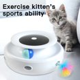 thumbnail image 4 of Agiferg Electric Cat Toy Pet Tower Turntable Crazy Cat Turntable Smart Funny Cat Stick, 4 of 9