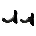 thumbnail image 1 of 1 Paire Support Mural en Acrylique pour Battes de Baseball Support de Collection de Battes de Softball Noir, 1 of 10