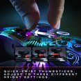 thumbnail image 4 of Refurbished PowerA FUSION Pro Wireless Controller for Xbox Series X|S with Lumectra RGB Lighting, Quick-Twist Thumbsticks, Hall Effect Modules, Rechargeable Battery, Black, 4 of 9
