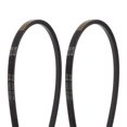 thumbnail image 1 of Unique Bargains M-19 Rubber V Belt Drive Transmission Belt, 2 Pieces, 1 of 6