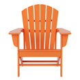 thumbnail image 3 of Chaise Adirondack Classique d'Extérieur (Ensemble de 4) en Orange, 3 of 8